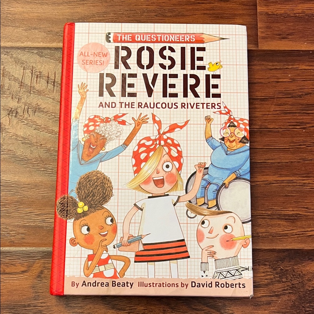 ⭐️⭐️ PICK 5 / $20 Rosie Revere and the Raucous Riveters Children's Book